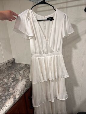 White Lulus Dress - size S